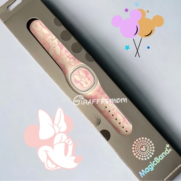 Disney Parks Pink Minnie Mouse Magic Band+ Plus - Picture 1 of 1